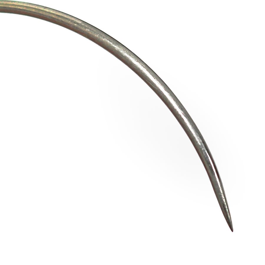 6 Curved Round Point Needle