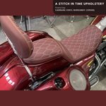 Morbern Carrara Automotive Vinyl Burgundy