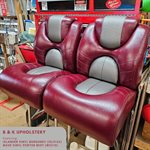 Softside Islander Marine Vinyl Burgundy