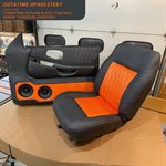 Softside Gemini Marine Vinyl Tangerine