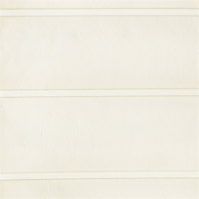 Seascape Quilted / Pleated Marine Vinyl Cream