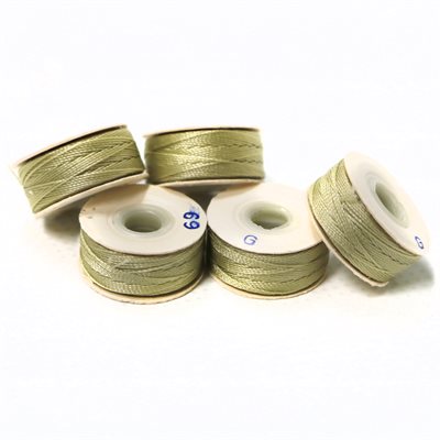 High-Spec Nylon Bobbins B69 G Style Beige