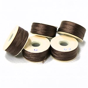 High-Spec Nylon Bobbins B69 G Style Brown