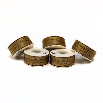 High-Spec Nylon Bobbins B69 G Style Light Brown