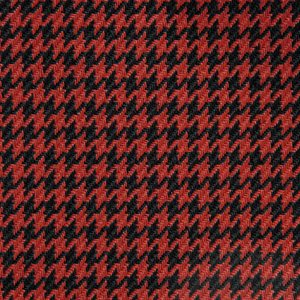 Gemini Houndstooth Dark Red/Black