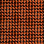 Gemini Houndstooth Orange/Black