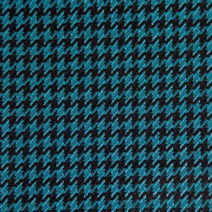 Gemini Houndstooth Teal/Black