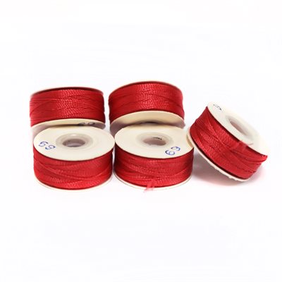 High-Spec Nylon Bobbins B69 M Style Scarlet