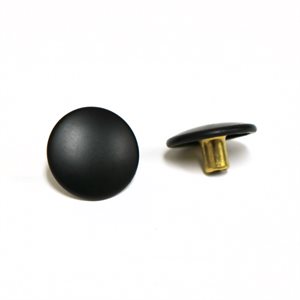 Durable Fastener Buttons 3/16" Military Black