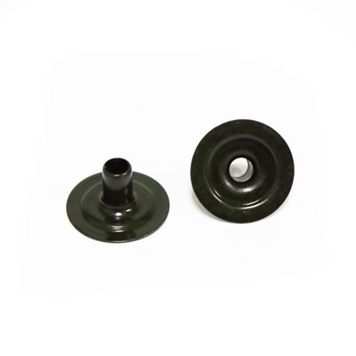 Durable Fastener Eyelets 1/4" Military Black