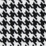 Nova Houndstooth Automotive Cloth Black & White