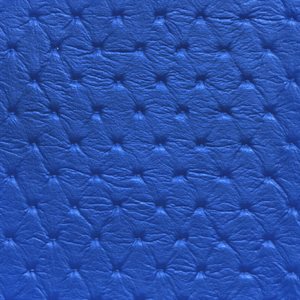 Seascape Marine Vinyl Diamond Tufted Pacific Blue