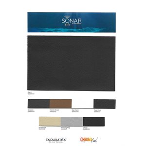 Sonar ChromaCool Marine Vinyl Sample Card